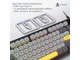 Клавіатура Ajazz AF98 Black USB-C Black Gray Yellow (AF98-BGY) - изображение 6