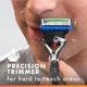 Сменные картриджи для бритья (лезвия) кассети мужские Gillette Fusion 5 ProGlide Power, 8 шт США - изображение 9