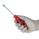 Отвертка Intertool шлицевая SL5х100мм (VT-3107) - изображение 4