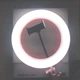Набор блогера 4 в 1 кольцевая лампа Ring Light Ra-95 26см с зеркалом и держателем смартфона + Штатив 2м + Bluetooth пульт + Микрофон петличка - изображение 10