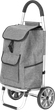 Wózek na zakupy ModernHome by Multistore z dużymi kołami 33 l Szary (PGJSFC020-GY) - obraz 2