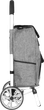 Wózek na zakupy ModernHome by Multistore z dużymi kołami 33 l Szary (PGJSFC020-GY) - obraz 3