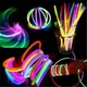 Неоновые палочки XIC Glow Stick 50 шт - светящиеся браслеты 20 см с соединителями - изображение 4