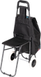 Wózek na zakupy ModernHome by Multistore ze składanym siedzeniem 30 l Czarny (PGJSFC021-BC) - obraz 2