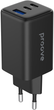 Мережевий зарядний пристрій Proove Pocket GaN 65W (2 x Type-C + USB) Black (POCKET GAN 65W USB-C BK) - зображення 1