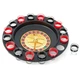 Алкогольная рулетка Drinking Roulette Set i3-90 на 16 рюмок диаметр 30 см материал пластик и стекло - изображение 1