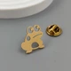 Значок из стали BROCHE брошь бижутерия Животные Лягушка золотистый BRGV115294 - изображение 6