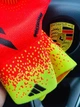 Детские вратарские перчатки Adidas Predator PROFI | 6 размер | на 8-10 лет | оранжево-белые - изображение 9