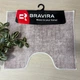 Коврик под унитаз TM Bravira серия Digital Velvet 50х60см G113 BR-G113_50x60_U - изображение 1