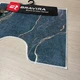 Килимок під унітаз Bravira серія Digital Velvet 50х60см G106 BR-G106_50x60_U - зображення 2