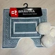 Килимок під унітаз Bravira серія Digital Velvet 50х60см D145 BR-D145_50x60_U - зображення 2