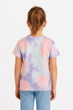 Детская футболка для девочки "Холодное сердце" (Frozen) Эльза и Анна, Tie-Dye 140 - изображение 2