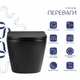 Унитаз подвесной Qtap Jay Ultra Quiet 485х360х320 мм, Matt Black, сиденьем Slim Duroplast/ Soft-close/ Quick Relase QT07335177MB - изображение 3