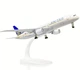 Модель літака Boeing 787 United Airlines 1:300 металева лита колекційна модель пасажирського авіалайнера 20 см - зображення 11