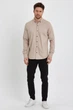 Джинсова сорочка Trend Collection 18306 бежевий (VIZON) M - зображення 3