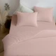 Комплект постільної білизни Zastelli Полуторний 145×210 см 11-2409 Delicacy/Delicacy бавовняна жатка Рожевий (2555000013607) - зображення 3