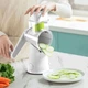 Багатофункціональна терка для овочів Crystal Kitchen A550 White [98184] - зображення 3