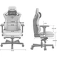 Геймерское кресло Anda Seat Kaiser 3 L Leather Orange (AD12YDC-L-01-O-PV/C) [121755] - изображение 11