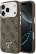 Панель Guess 4G Triangle Logo MagSafe для Apple iPhone 17 Pro Brown (3666339517618) - зображення 1