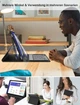 Чехол-клавиатура JADEMALL для Samsung Galaxy Tab S10/S9/S8 Ultra 14.6 дюйма (2023) Bluetooth-клавиатура - изображение 6