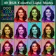 Кольцевая лампа со штативом и держателем к телефону FGRYB MJ26 RGB - изображение 6
