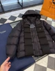Чоловічий пуховик Louis Vuitton з капюшоном, короткий, чорний, натуральний пух L - зображення 7