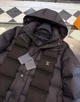 Чоловічий пуховик Louis Vuitton з капюшоном, короткий, чорний, натуральний пух L - зображення 8