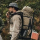 Рюкзак туристический Naturehike NH70B070-B, 70 л+5 л, светло-коричневый - изображение 6