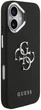 Панель Guess Grained Big 4G Classic Logo для Apple iPhone 17 Black (3666339518073) - зображення 4