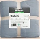 Покрывало Sonex Tahiti Темно-серый/Светло-серый Евро 220х240 Двустороннее, стеганое, антиаллергенное Микрофибра (SO102522) - изображение 8