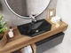 Раковина, Умывальник, накладной Luxor Calvin Low 60 Black - изображение 1