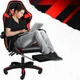 Кресло геймерское с подставкой для ног Hanert G-Force Black/Red, до 120 кг - изображение 4