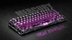 Клавіатура механічна GravaStar Mercury V75 Lite 80keys, Magnetic Blackcore, USB-A, RGB, Transparent Black - зображення 5