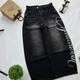 Джинси jeans rap штани pants baggy y2k sk8 Black 3XL - зображення 2