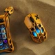 Мышь GravaStar GS_X_PRO_YLW Mercury X Pro, 8K, BT/WL/USB-A, RGB, Battle-Worn Yellow - изображение 3