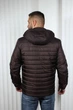 Демисезонная мужская куртка большого размера UF-fashion 98-двл DV MEN'S 60 шоколад - изображение 2