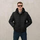 Куртка чоловіча демісезонна великого розміру UF-Fashion 35-скф 62 чорний - зображення 1