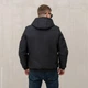 Мужская куртка демисезонная большого размера UF-Fashion 35-2-скф 56 синий - изображение 3