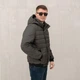 Мужская куртка демисезонная большого размера UF-Fashion 35-1-скф 54 оливковый - изображение 2