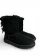 Угги UGG Kids Bailey Bow Iridescent (s/n 1153634K), Черный, Размер 36 (US 4), 22 см - изображение 1