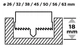 Коронки по дереву GRAPHITE 26,32,38,45,50,56,63мм, 7шт - зображення 3