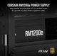 Блок питания Corsair RM1200e PCIE5 1200W (CP-9020258-EU) - изображение 5