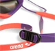 Окуляри для плавання Arena TRACKS MIRROR фіолетовий, рожевий Унісекс One Size - зображення 6