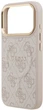 Etui plecki Guess 4G PU Classic Logo MagSafe do Apple iPhone 17 Pro Pink (3666339519537) - obraz 5