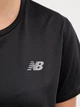 Спортивная футболка для бега женская New Balance Prfm WT41222BK M Черная (197375378992) - изображение 9