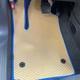Комплект килимків до салону Star-Tex на Fiat 500 (2007 - ) USA EVA/Ромб Чорний + Сірий - зображення 2