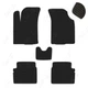 Комплект килимків до салону Star-Tex на Chevrolet Aveo (T200/T250) (2002 - 2011) седан EVA/Ромб Чорний - зображення 1