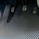 Комплект ковриков Star-Tex на 1-й ряд на Renault Trafic II (2001 - 2014) левый руль 1+1 EVA/Ромб Черный - изображение 2