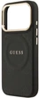 Панель Guess Peony Hot Stamp MagSafe для Apple iPhone 17 Pro Black (3666339519698) - зображення 5