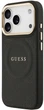 Панель Guess Peony Hot Stamp MagSafe для Apple iPhone 17 Pro Max Black (3666339519704) - зображення 2